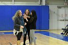 WBBall Final Four tribute  Wheaton College honored the 25th anniversary of the 1994-95 women’s basketball team that went to the NCAA final four during halftime ceremony of Wheaton’s game against Mount Holyoke College Saturday, January 18, 2020. - Photo By: KEITH NORDSTROM : Wheaton, basketball, NCAA, Final Four, 25th anniversary